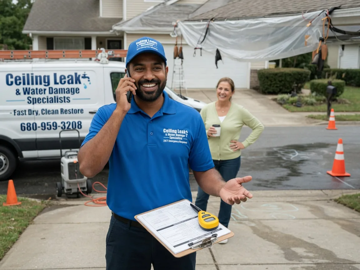 Ceiling Leak Cleanup Kingston, PA FAQs